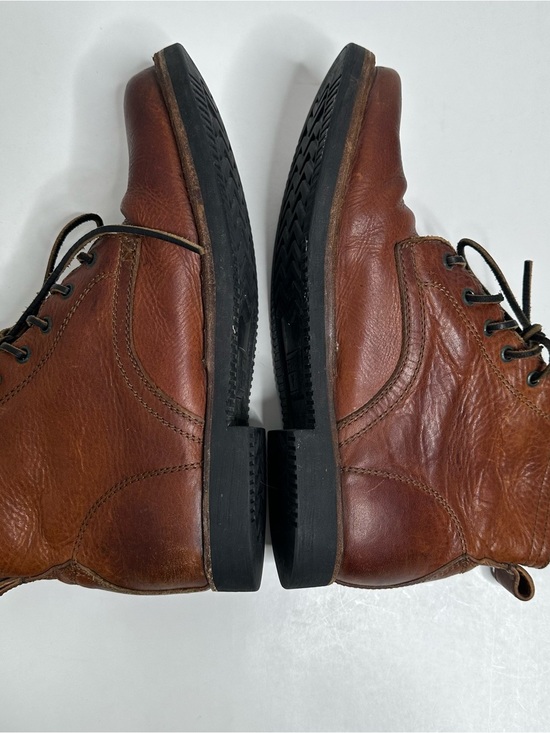 Frye Men’s Cognac Leather Lace Up Boots Size 10 main image 11